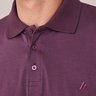 camiseta polo 80081 vinho gola